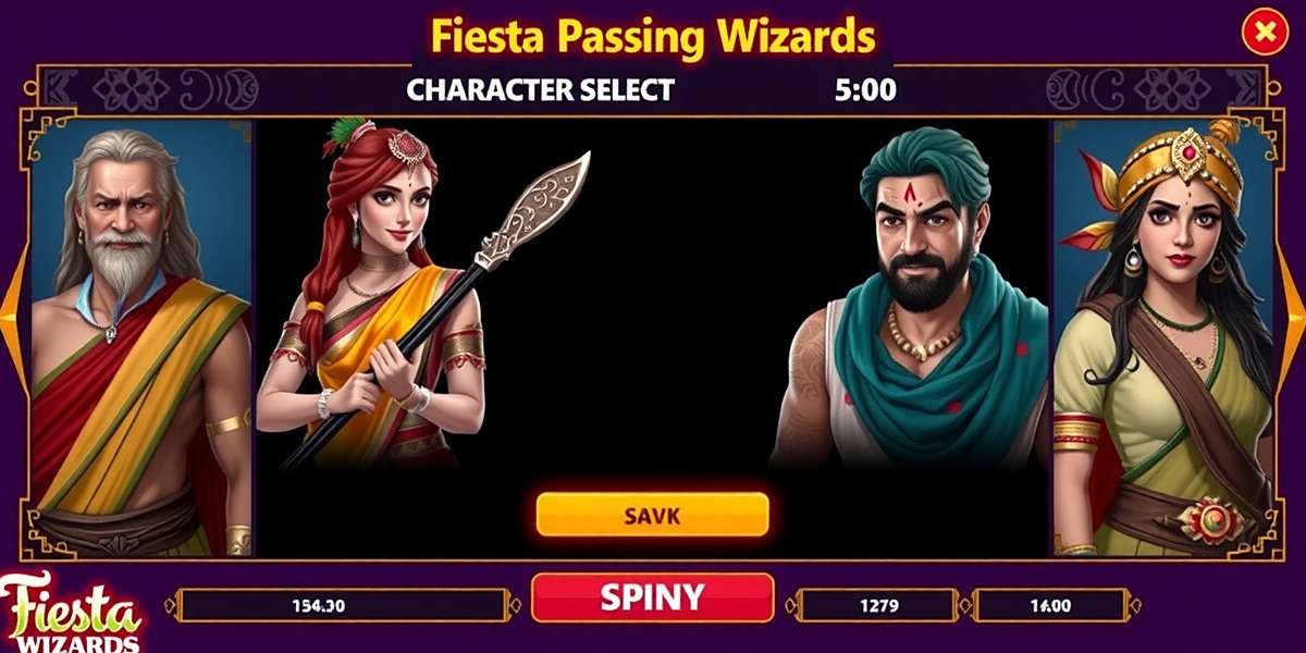 Diverse Characters in Fiesta Passing Wizards Fiesta Passing Wizards character selection screen showing diverse Indian characters with different regional backgrounds